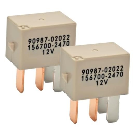 90987-00156700-470 Automotive Relay (Pack of) – 30A 1VDC 4-Pin Multipurpose 2