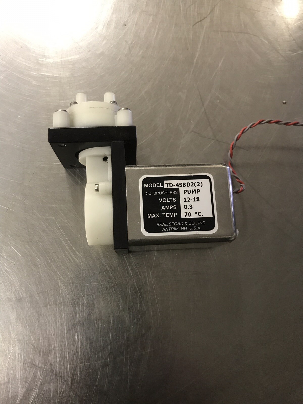 Brailsford & Co TD-4SBD2 (2) D.C Brushless Pump