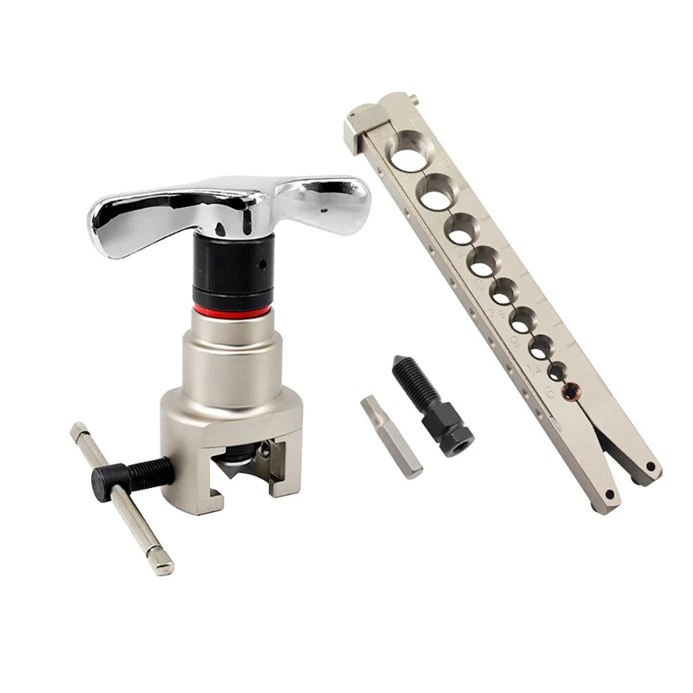 New Manual Electric Ratchet Copper Tube Expander Pipe Eccentric Flaring Tool Set