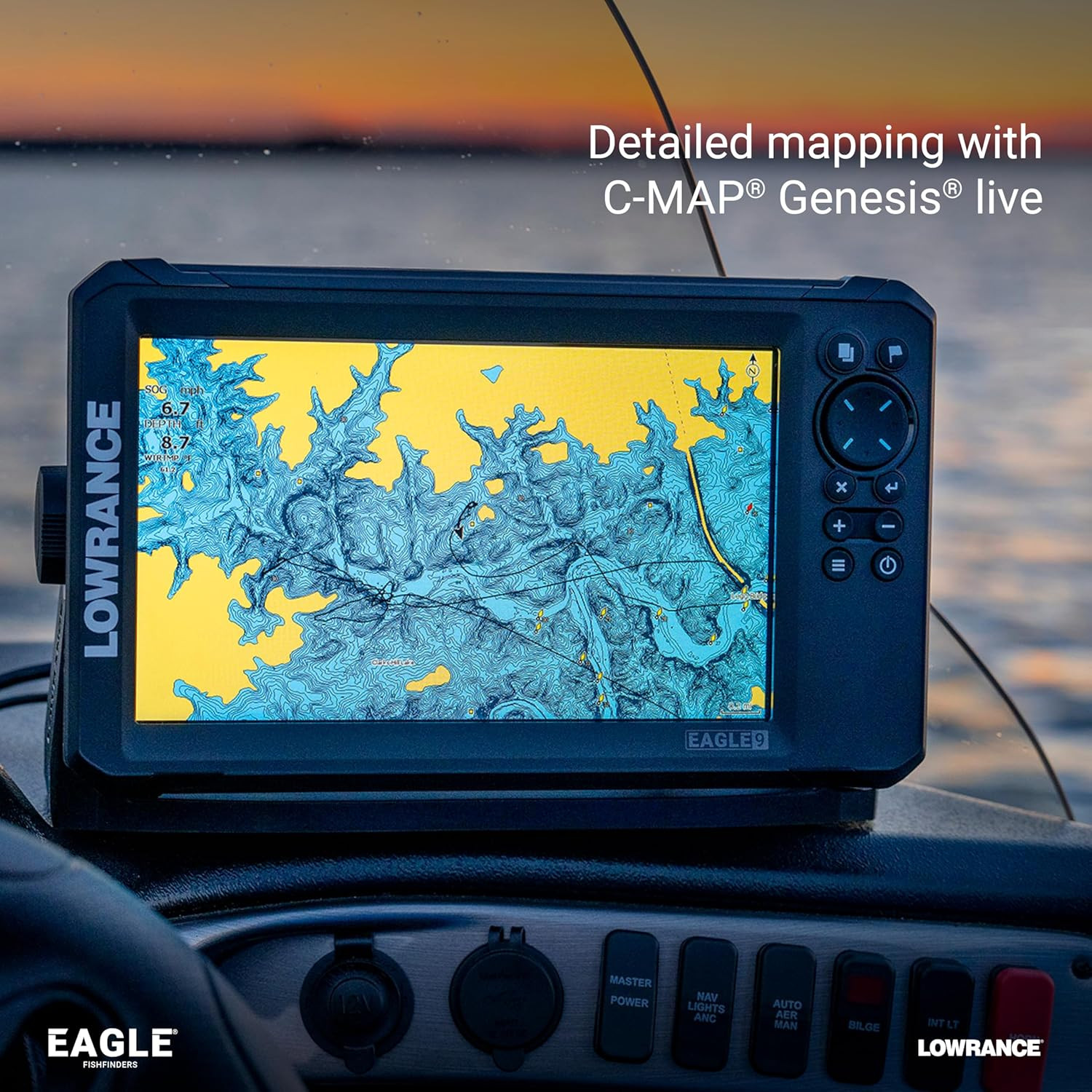 Eagle Fish Finders with IPS Screen