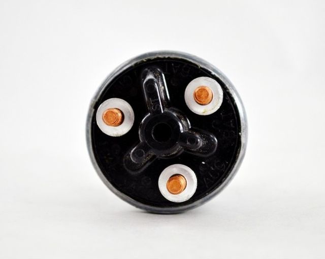 Ignition Switch Heavy Duty 3 Pos GM style key Chrome Nut Freightliner KW 245 e