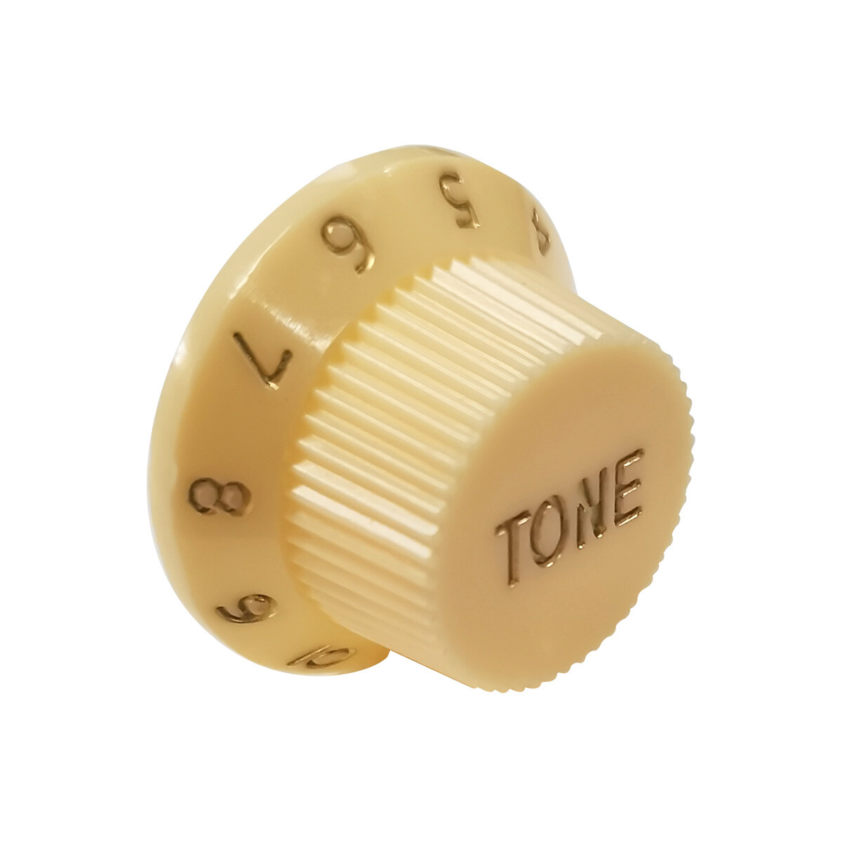 FLEOR Speed Control Knobs 1 Volume 2 Tone Guitar Knob Set Fit ST Style, Yellow