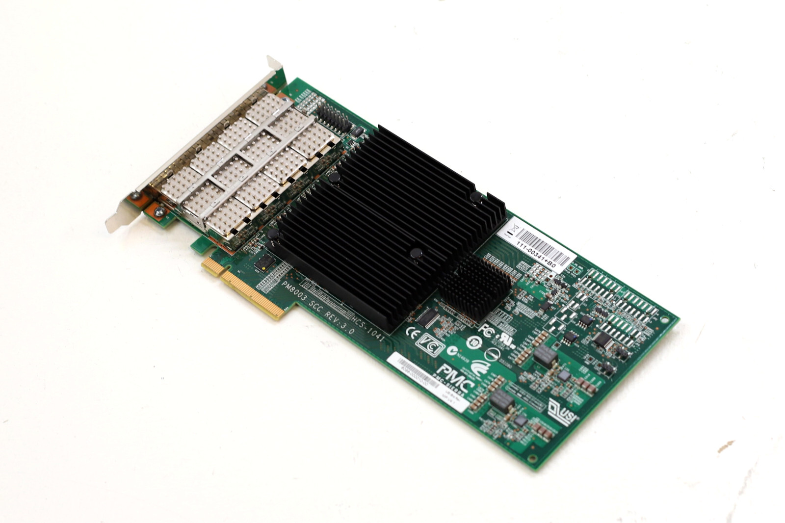 NetApp PM8003 Sierra Quad-Port PCIe SAS Controller P/N: 6086-000010-00 Tested