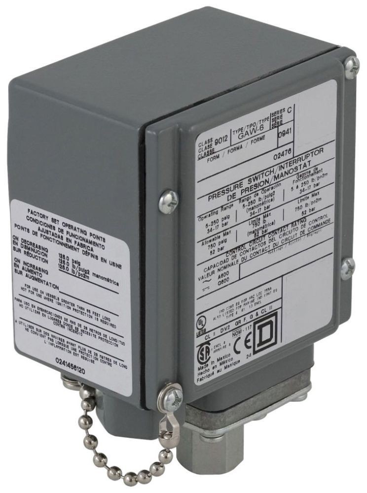 Square D 9012GAW4Y1 Sensor and Switch Accessories