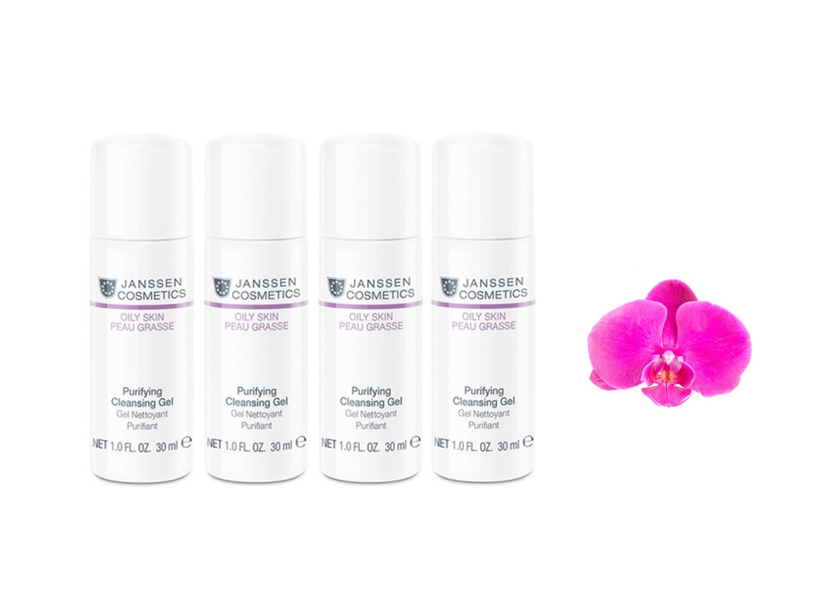 Janssen Clarifying Cleansing Gel 30ml / 1oz x 4 Bottles
