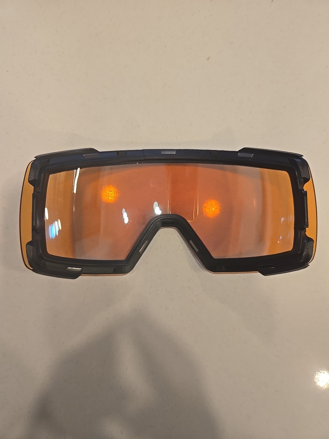 Smith I/O Mag Chromapop Everyday Green Mirror Replacement Goggle Lens Used