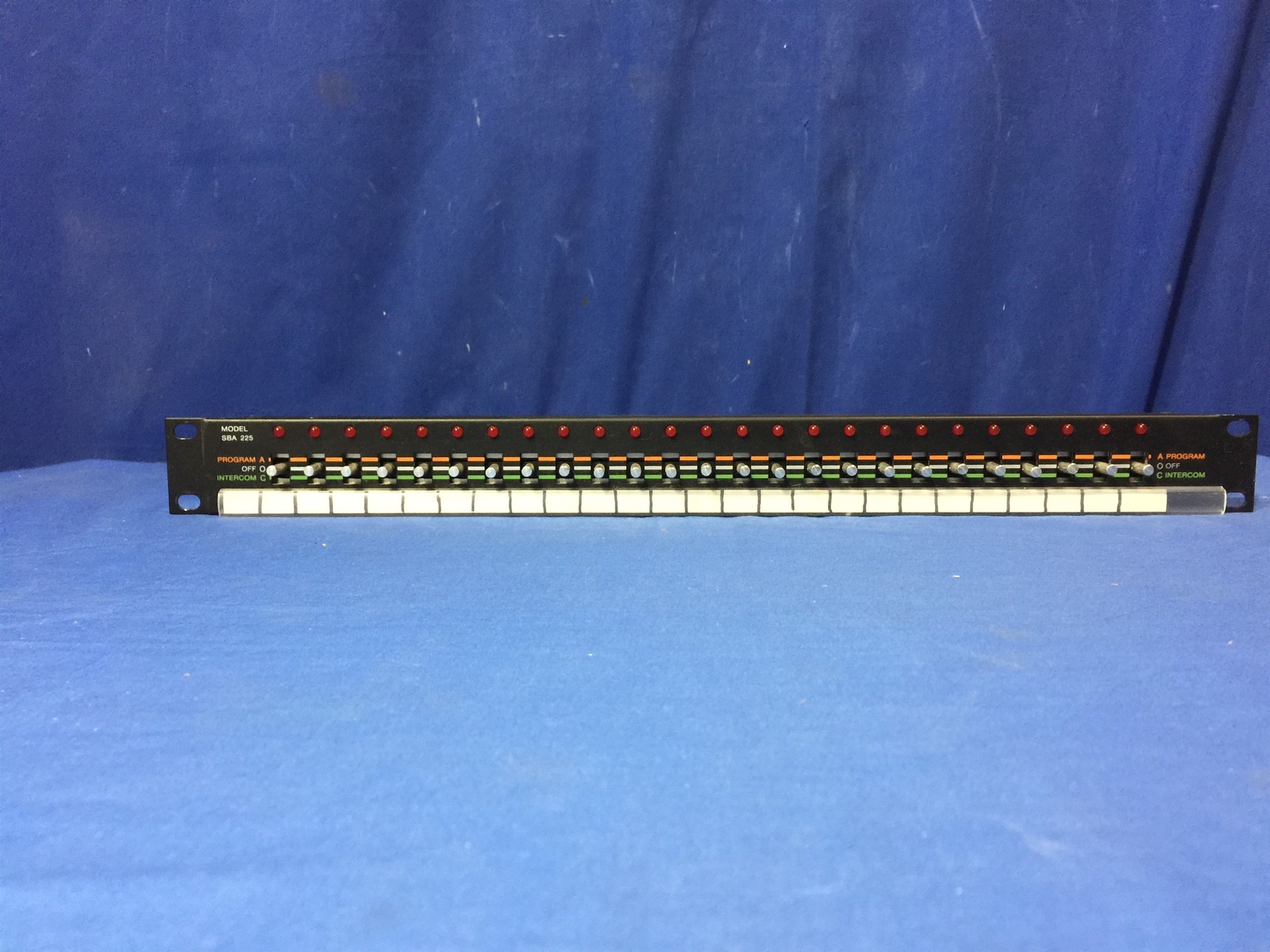 Bogen Communications SBA225 25 Key Station Selector Panel for intercom system