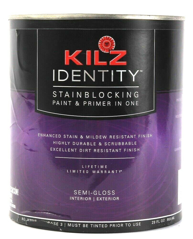 1 Can Kilz 29oz Identity Stain Blocking Satin Not Pictured Int Ext Paint Primer