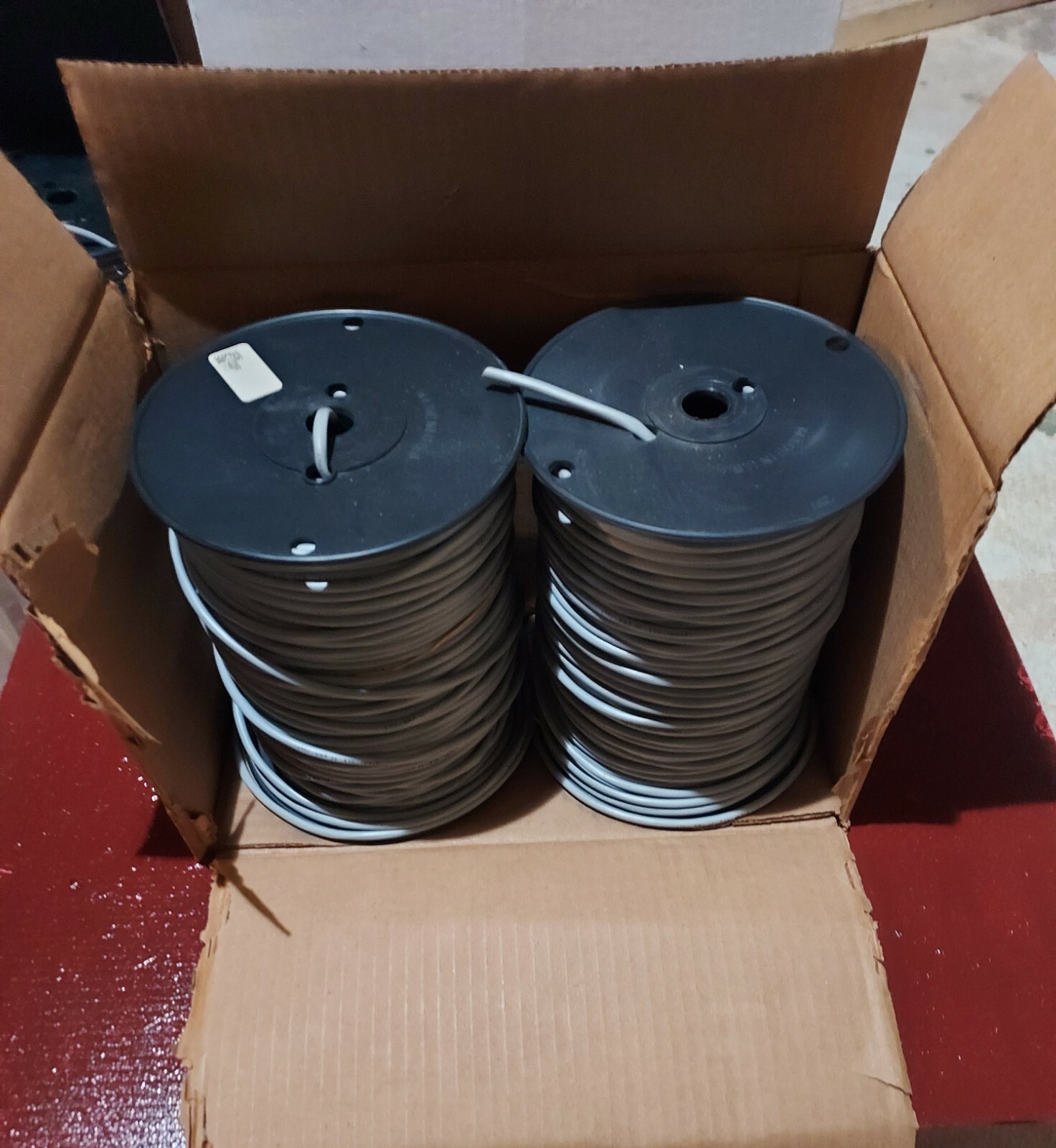 (1) Thermostat Wire 22 Gauge 6 500' Copper Wiring  (New).