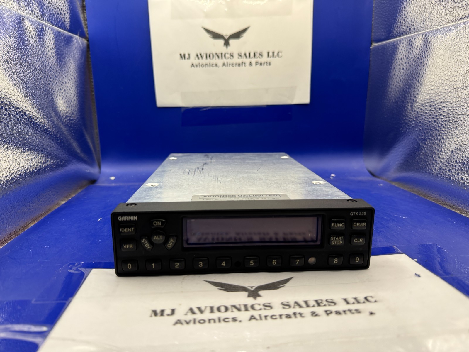 GARMIN GTX 330 MODE S  TRANSPONDER P/N 011-00455-00  FORM FAA 8130-3