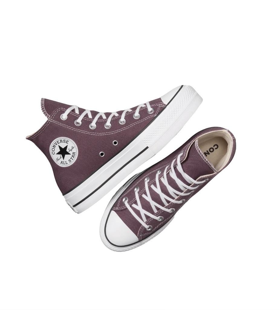 New Converse Trail Mix Brown Lift Chuck Taylor AS Hi Top Platform Women Sneaker