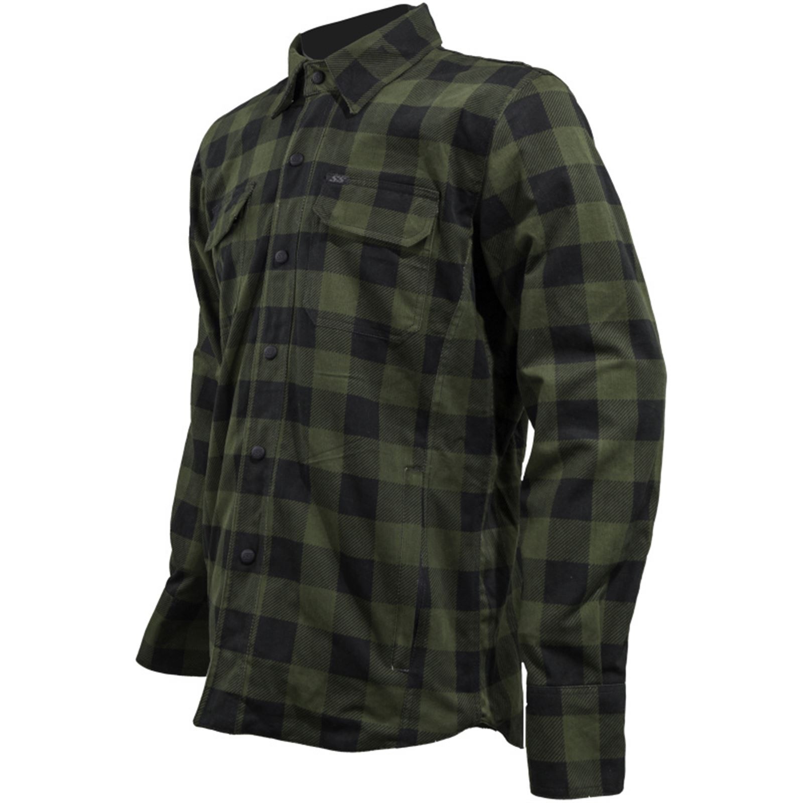 Speed and Strength True Grit Armored Motoshirt Olive/Black - Medium 609883