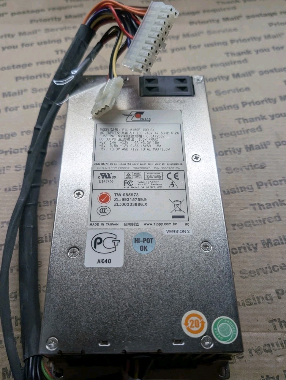 3COM NBX / Used Power Supply for a v3000B chassis