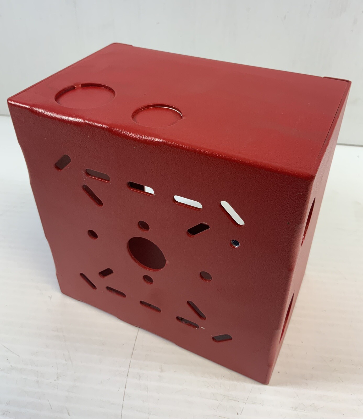 (NEW) SEIMENS SBBS-R Red Fire Alarm Surface Mount Back Box