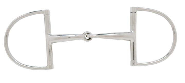 Clearance Toulouse Curved Mouth Dee Ring Snaffle Bits