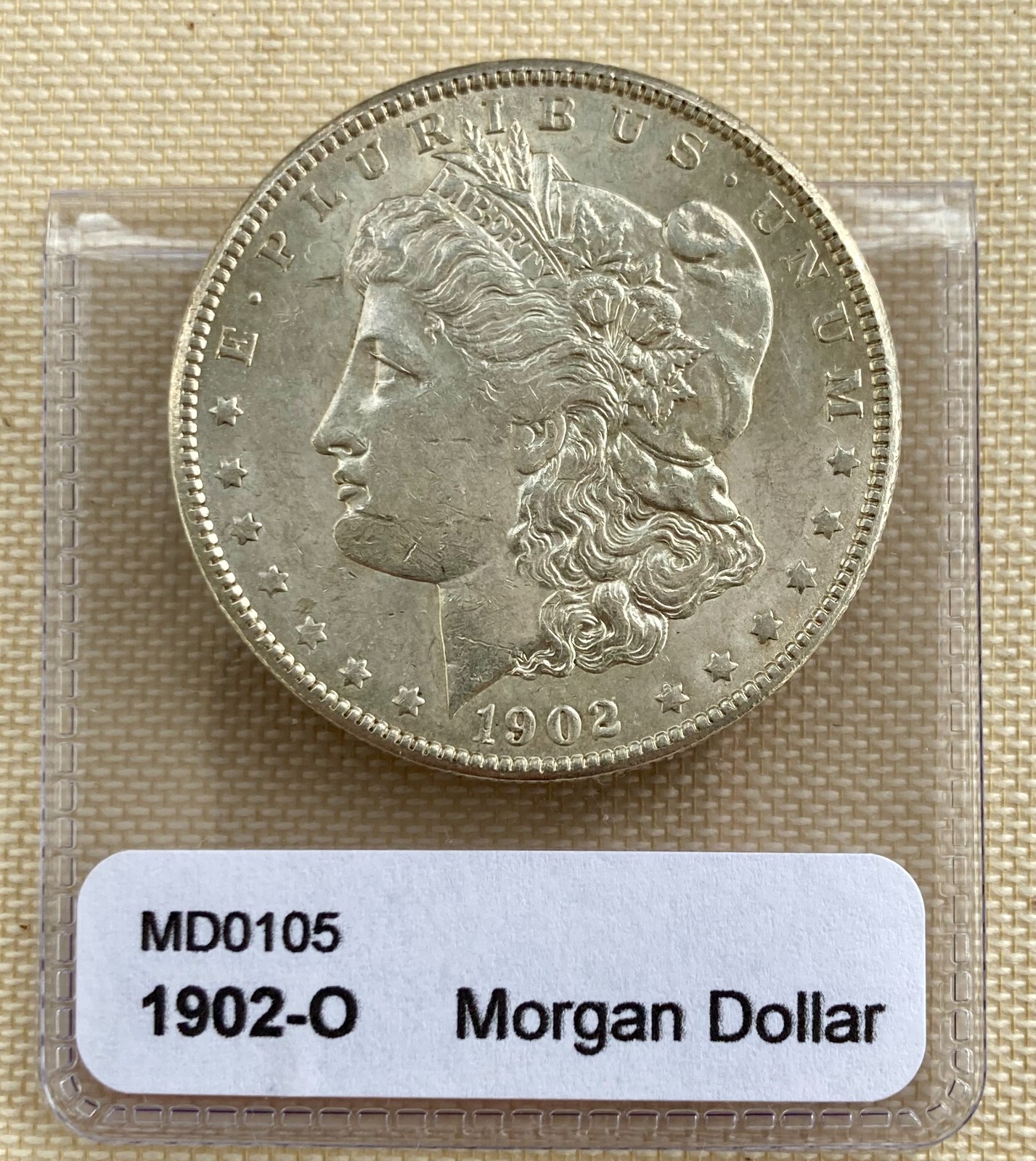 Very Good BU 1902 O Morgan Dollar  - Mostly Clear Face & Fields / Great Luster