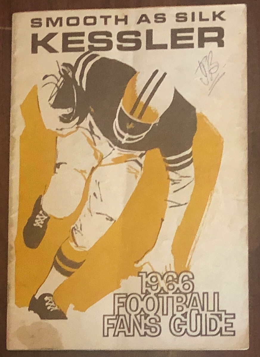 1966 Kessler Football Fans Guide