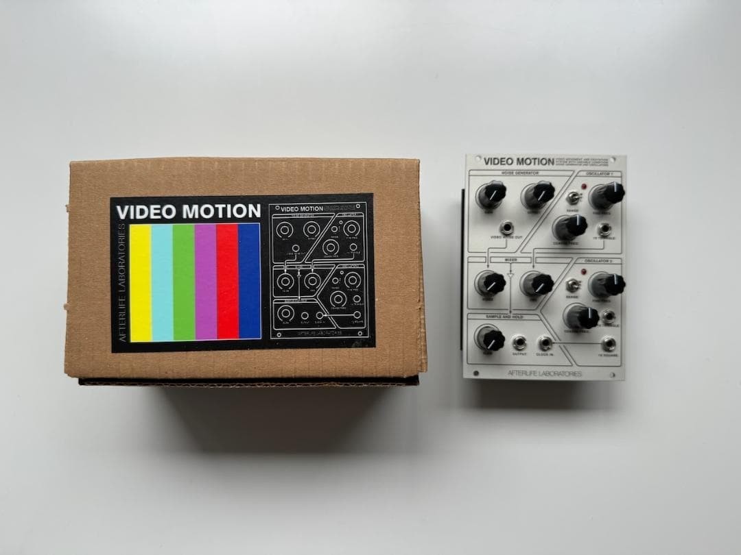 Afterlife Laboratories Video Motion Eurorack LZX Video Synth Module Tested