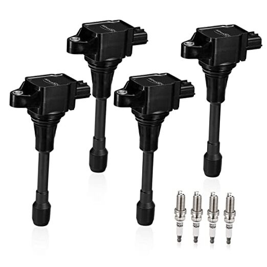 Ignition Coil Pack UF549 and Iridium 4PCS-Ignition Coil UF549+Spark Plug 9029