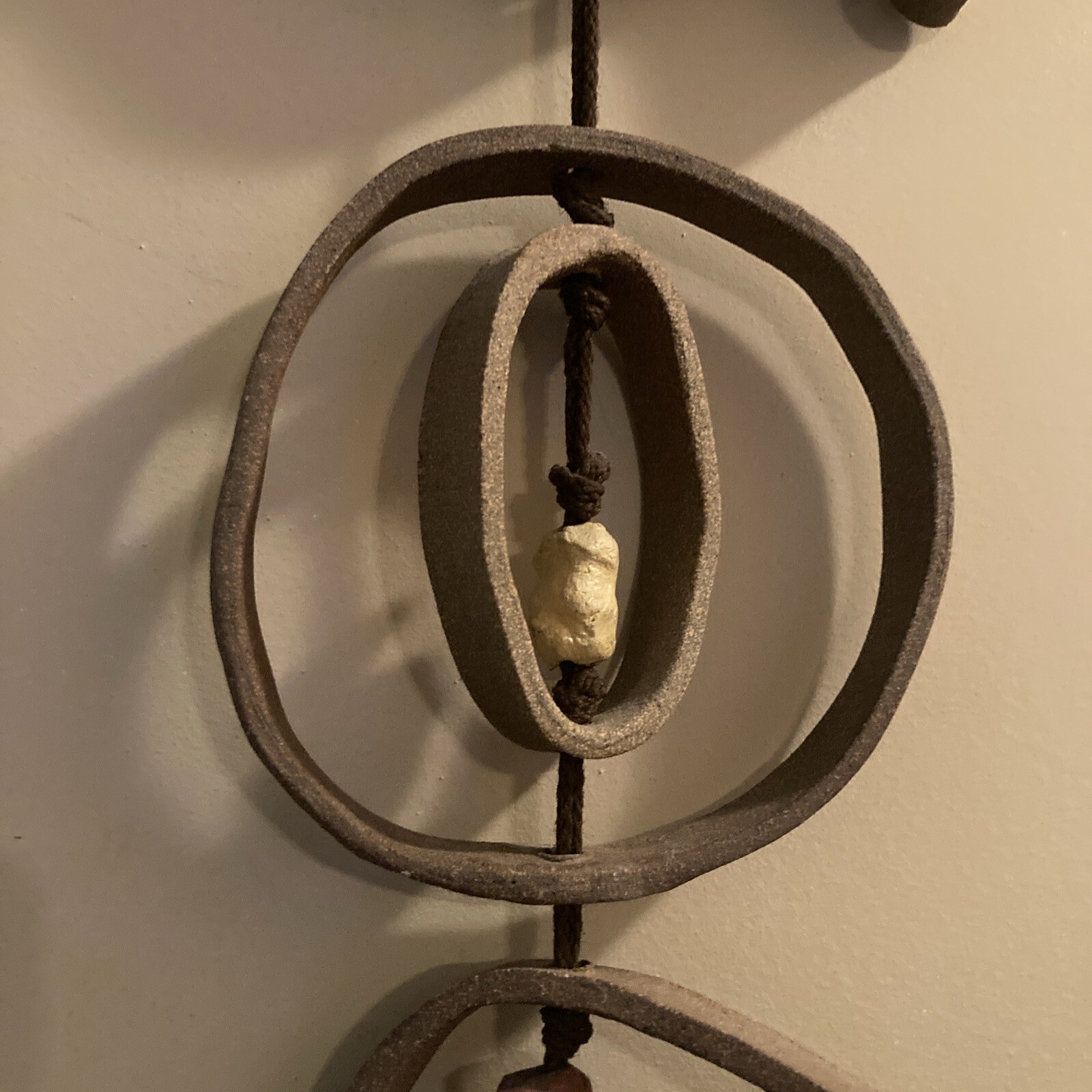 Multi Media Southwest Kinetic Art Sculpture Hanging Mobile Ceiling Decor