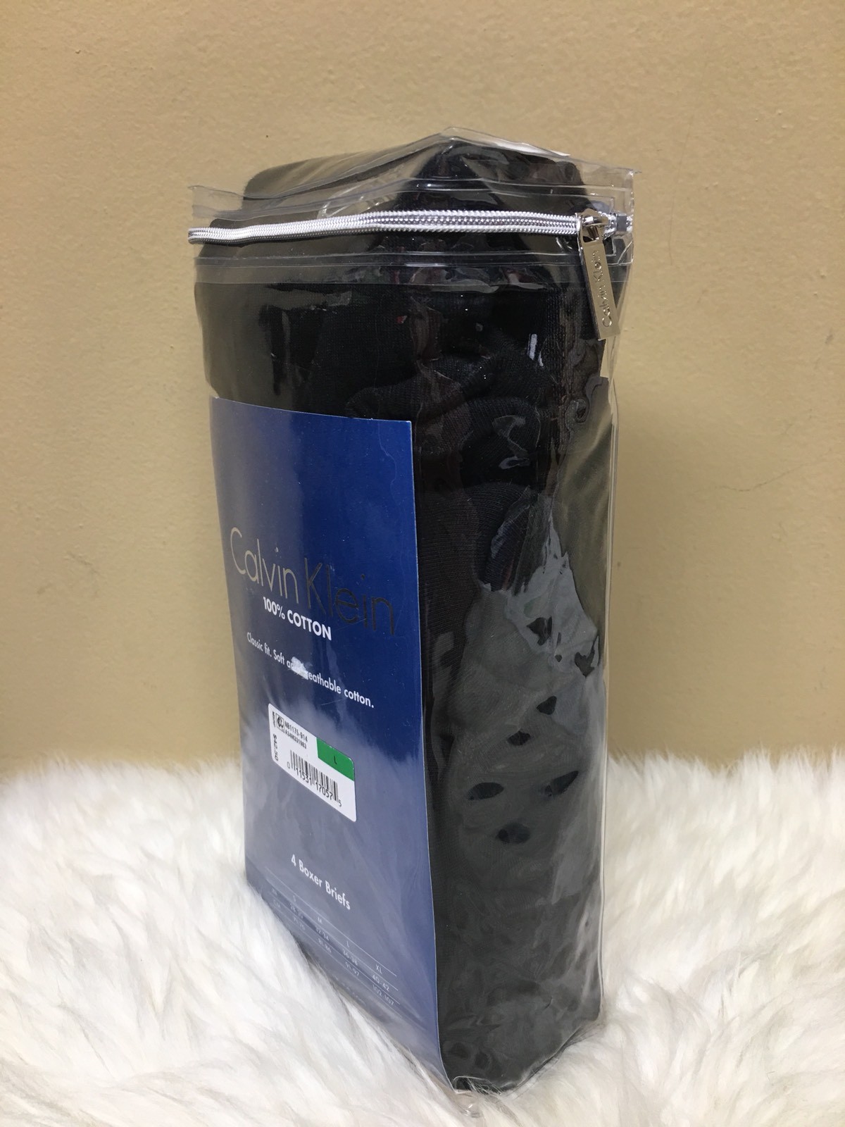 Calvin Klein Mens Limited Edition 4-Pack Classic Boxer Briefs Underwear