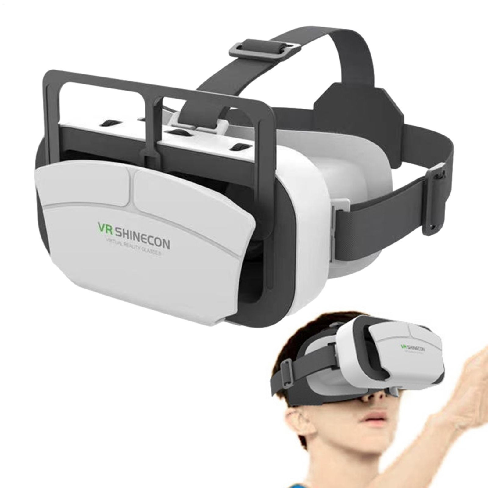 Phone VR Headset Adjustable VR Headset for Adults Watching Movies VR Goggles