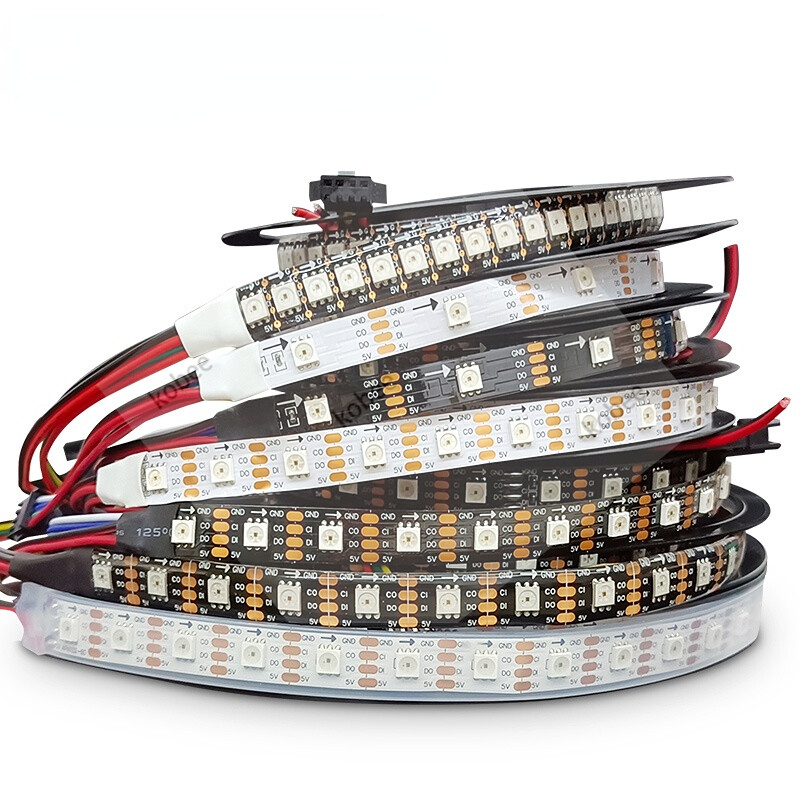 APA102 Smart led pixel strip light DC5V DATA CLOCK seperately SK9822 led strip