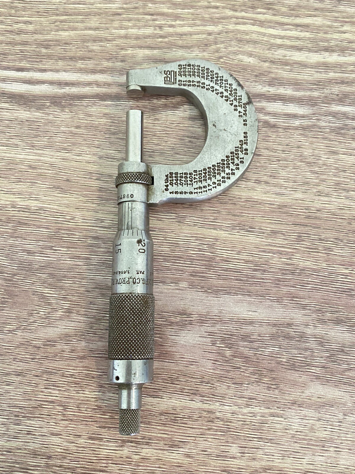 VINTAGE BROWN & SHARPE MICROMETER NO. 13