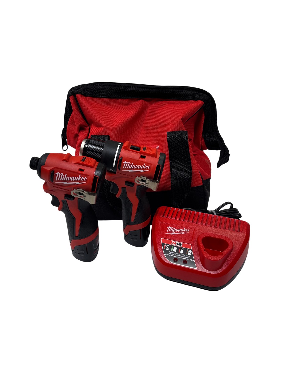 Milwaukee 3494-22 M12 12V Subcompact Drill and Impact Driver Cordless Combo Kit