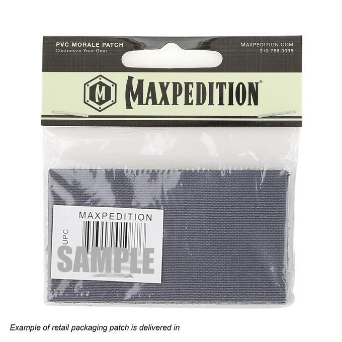 PVC Morale Patch - MAXPEDITION - US FLAG - STANDARD - FIRE EMS - RED Line
