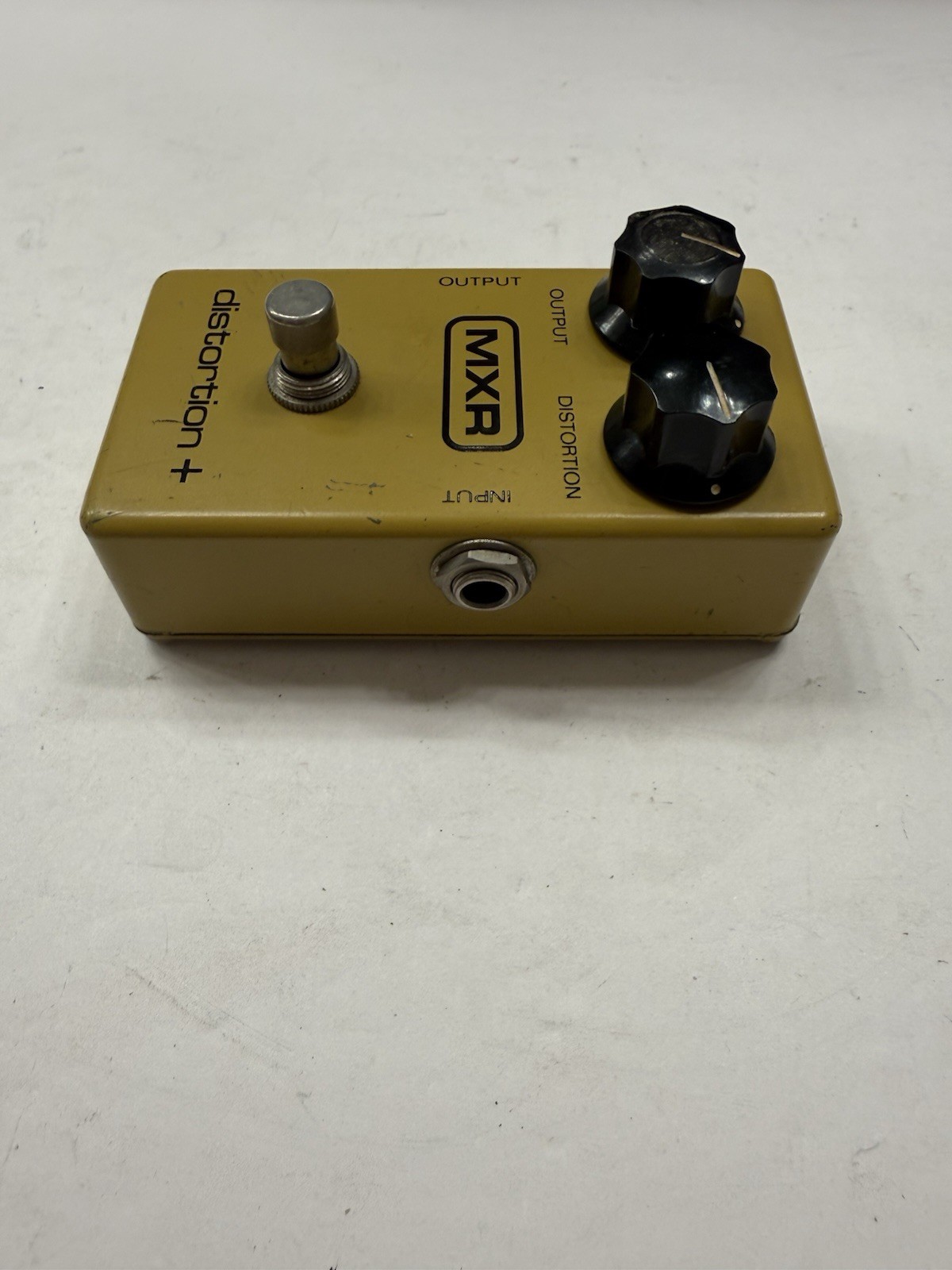 MXR Distortion + Plus Overdrive Vintage 1980 Block Logo Guitar Effect Pedal