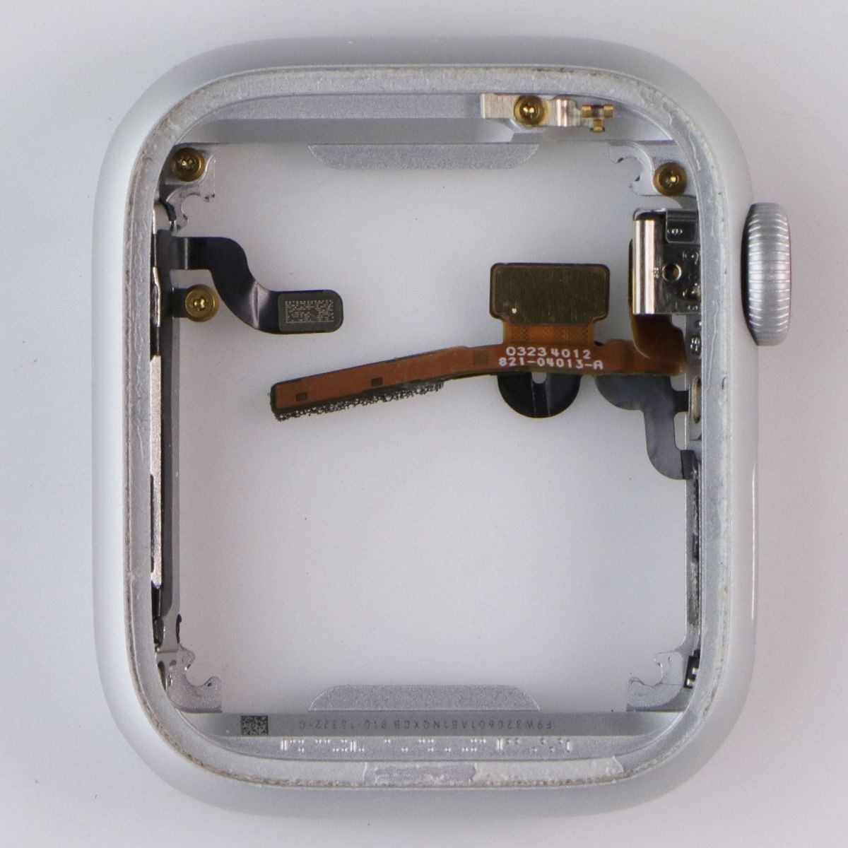 Repair Part - OEM Pull AL Frame + Parts for Apple Watch 8 (41mm, A2772) Silver