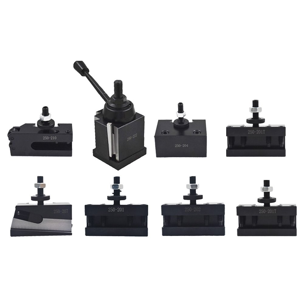 10-15" BXA Wedge Tool Post Set CNC Quick Change Lathe Holders 250-222