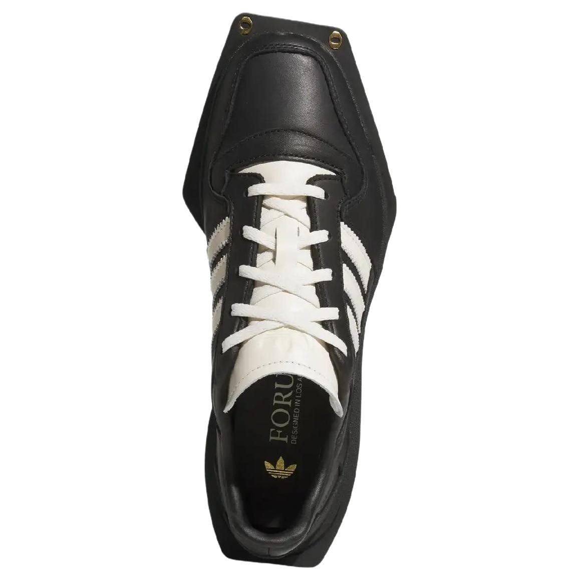 Adidas Originals FORUM Casual Shoes Unisex Black White - JP9073 New Size