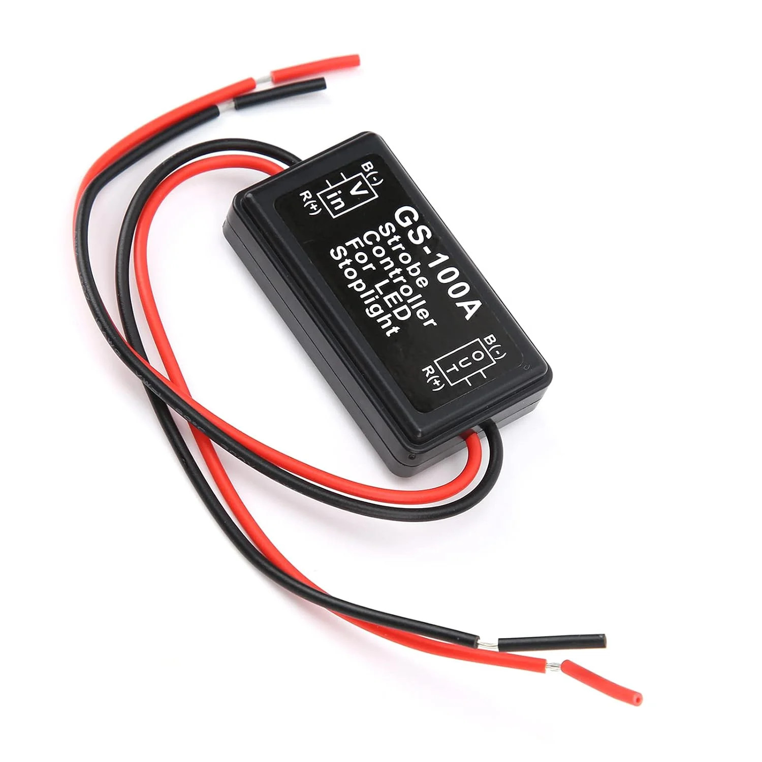 Universal third Brake light Pulsing Strobe Stop Light Flashing Module Controller
