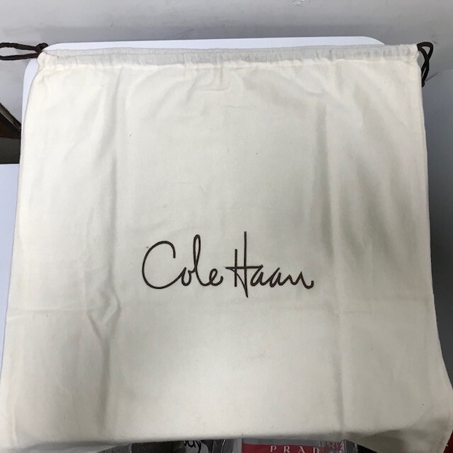 Cole Haan drawstring Large Flannel Dust Cover 21" x 21" (FC93-5 T0634)