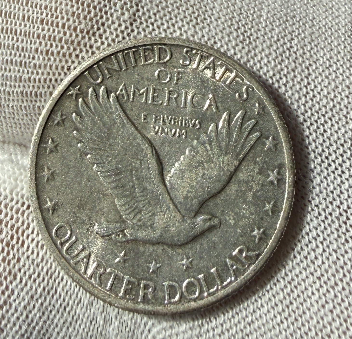 1929 STANDING LIBERTY SILVER QUARTER HIGH GRADE