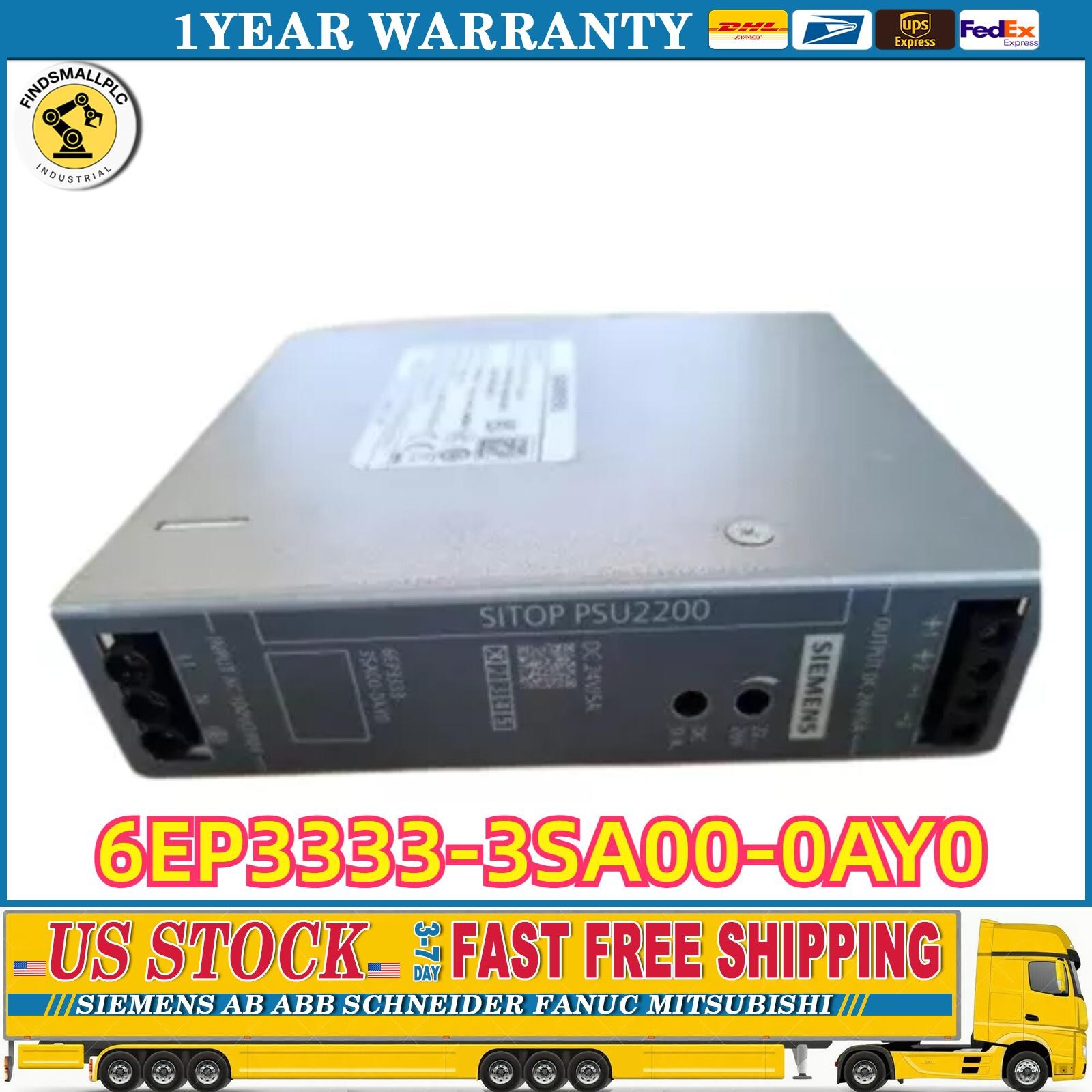 New Siemens SITOP PSU2200 POWER SUPPLY 6EP3 333-3SA00-0AY0 6EP3333-3SA00-0AY0