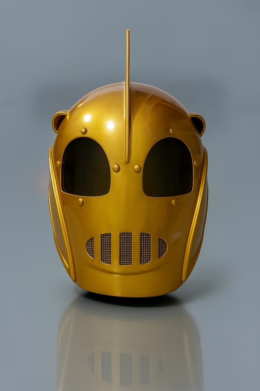 Rocketeer Helmet- King Of The Rocketmen Metal Helmet