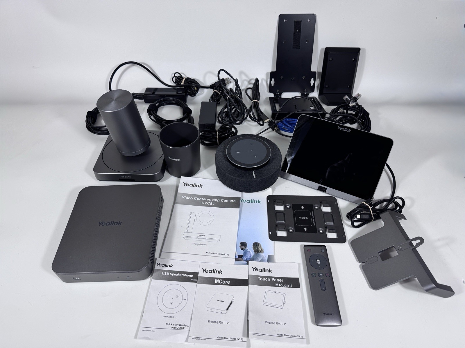Yealink MVC640 Microsoft Teams Room System w/ UVC84, MTouch II, Mcore & More