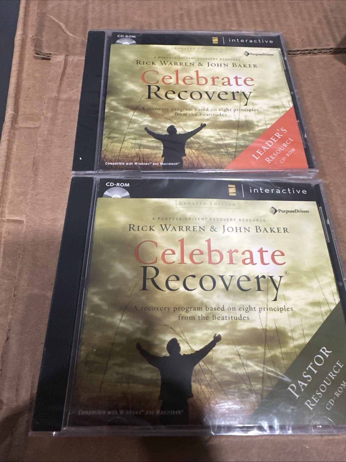 Rick Warren Celebrate Recovery Leader Resource CD-ROM & Pastor Resource