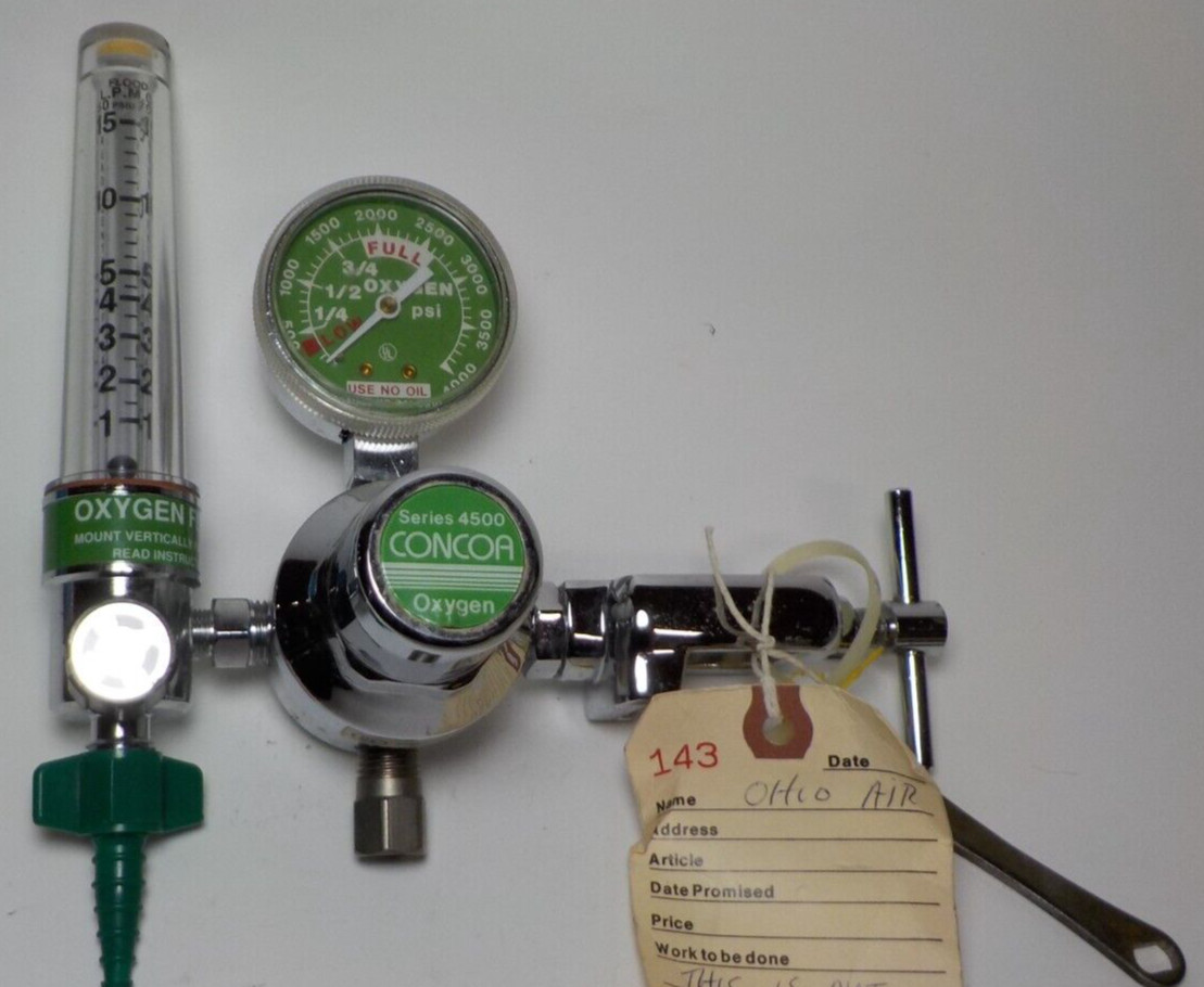 Harris Flowmeter Regulator 3000 PSI- 3500100 HP 806 4541