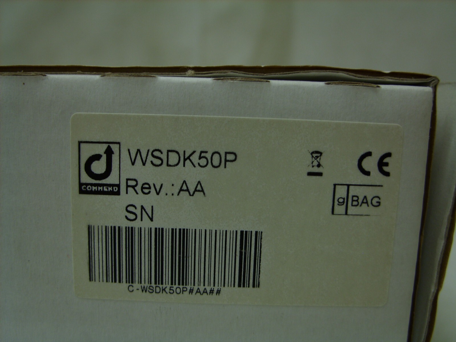 COMMEND - INTERCOM DESKTOP & WALL MOUNT BRACKET KIT - WSDK50P - *NEW OLD STOCK*