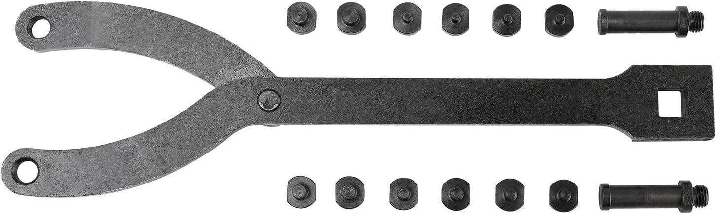 15Pcs Adjustable Variable Pin Spanner Wrench Fan Clutch Pully Holder Tool
