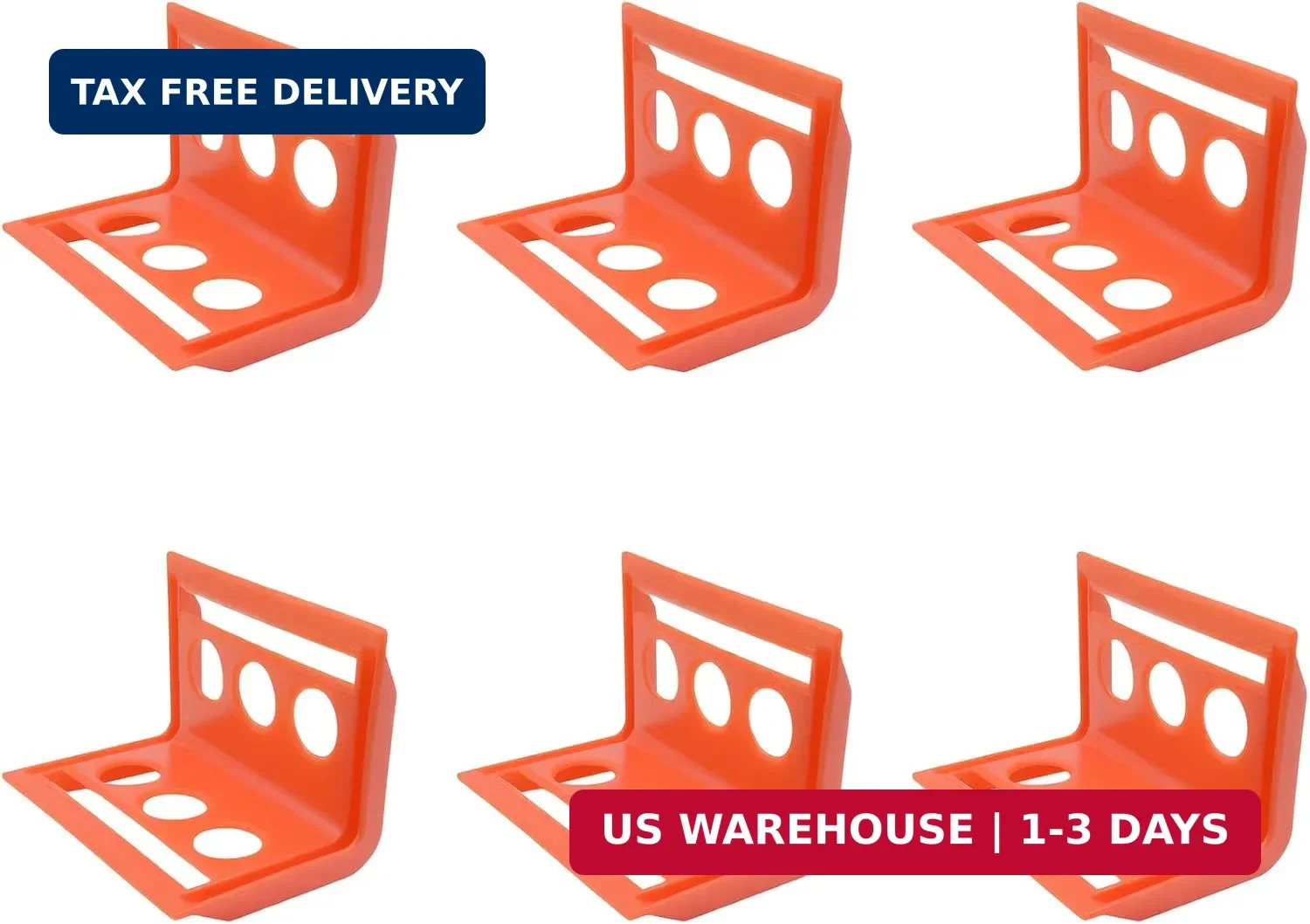10 PCS Edge Corner Tie Down Protector Plastic Cargo Strap Edge Protector for Car