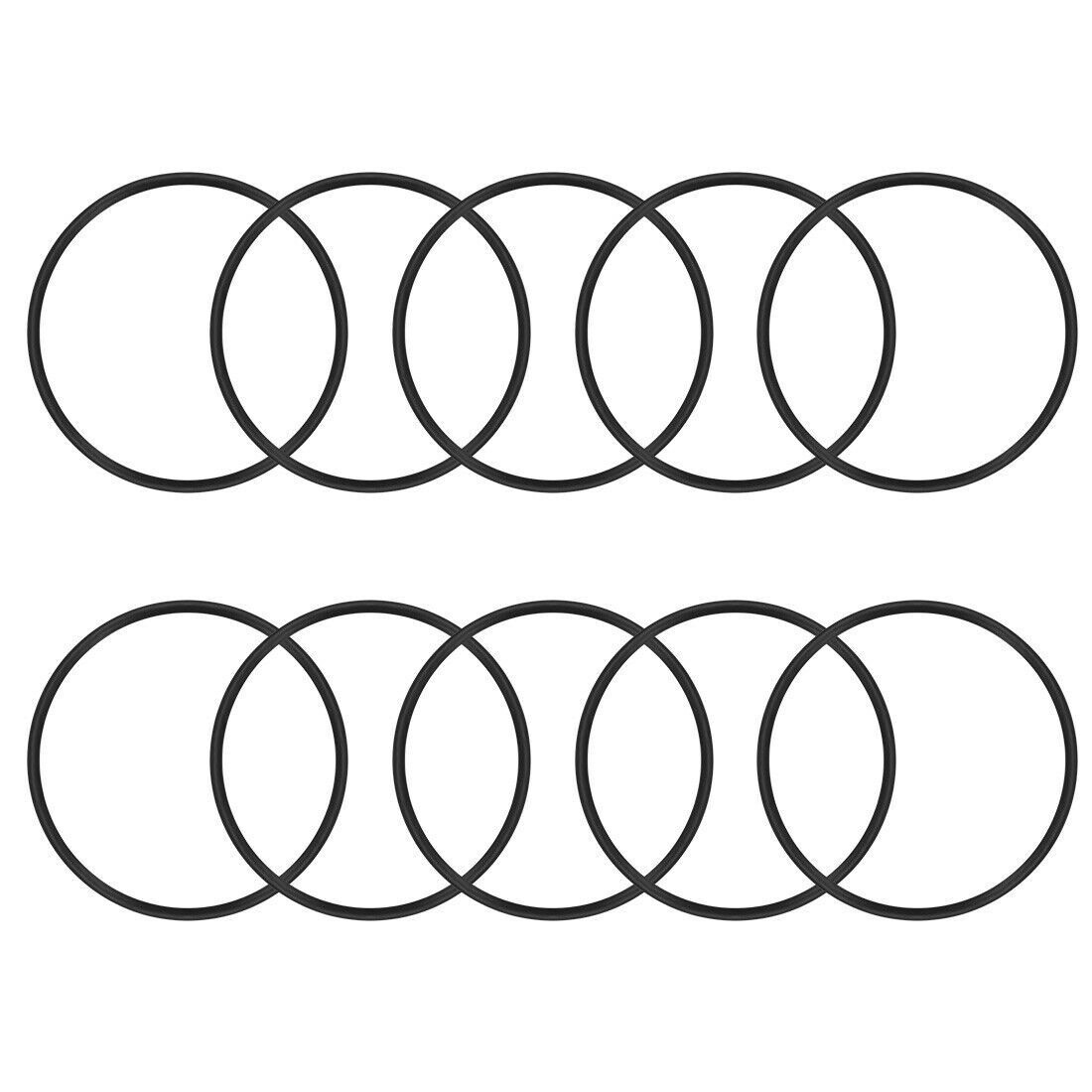 O-Rings Nitrile Rubber 71.8mm x 78mm x 3.1mm Seal Rings Sealing Gasket 10pcs #a