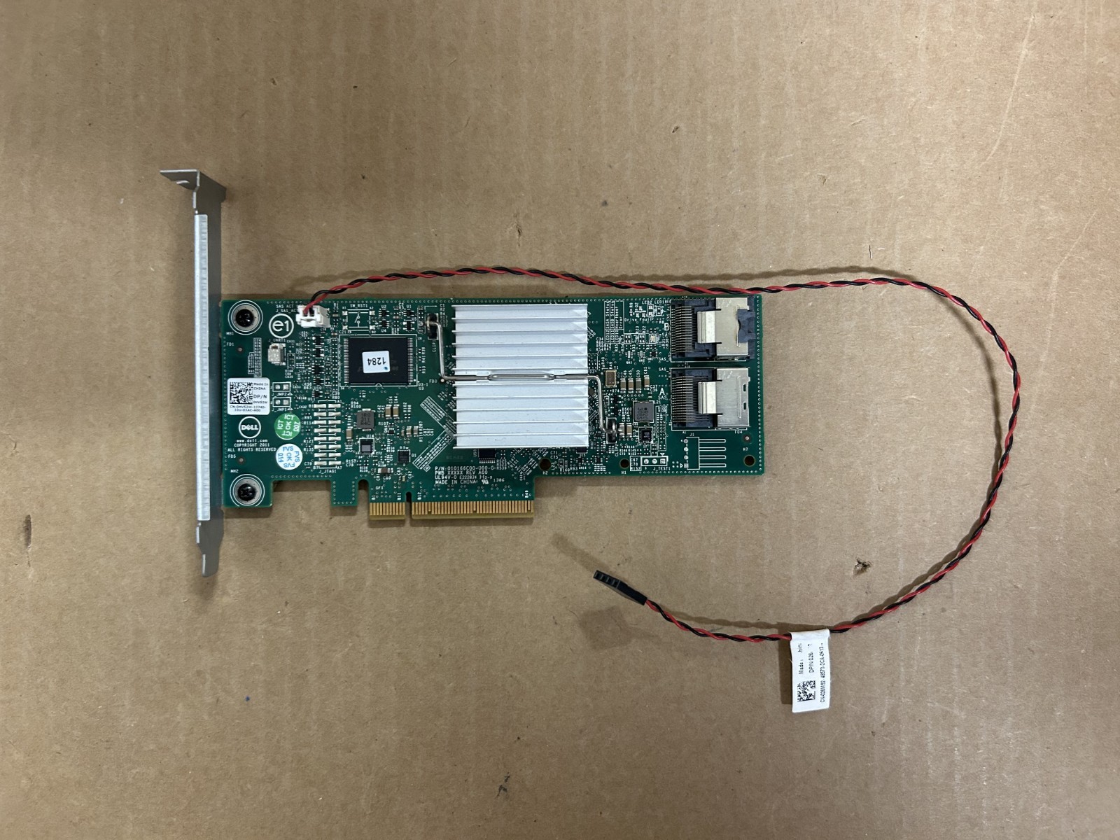 Dell PERC H310 8-Port 6Gbps PCI-E SASSATA RAID Controller HV52W 0HV52W