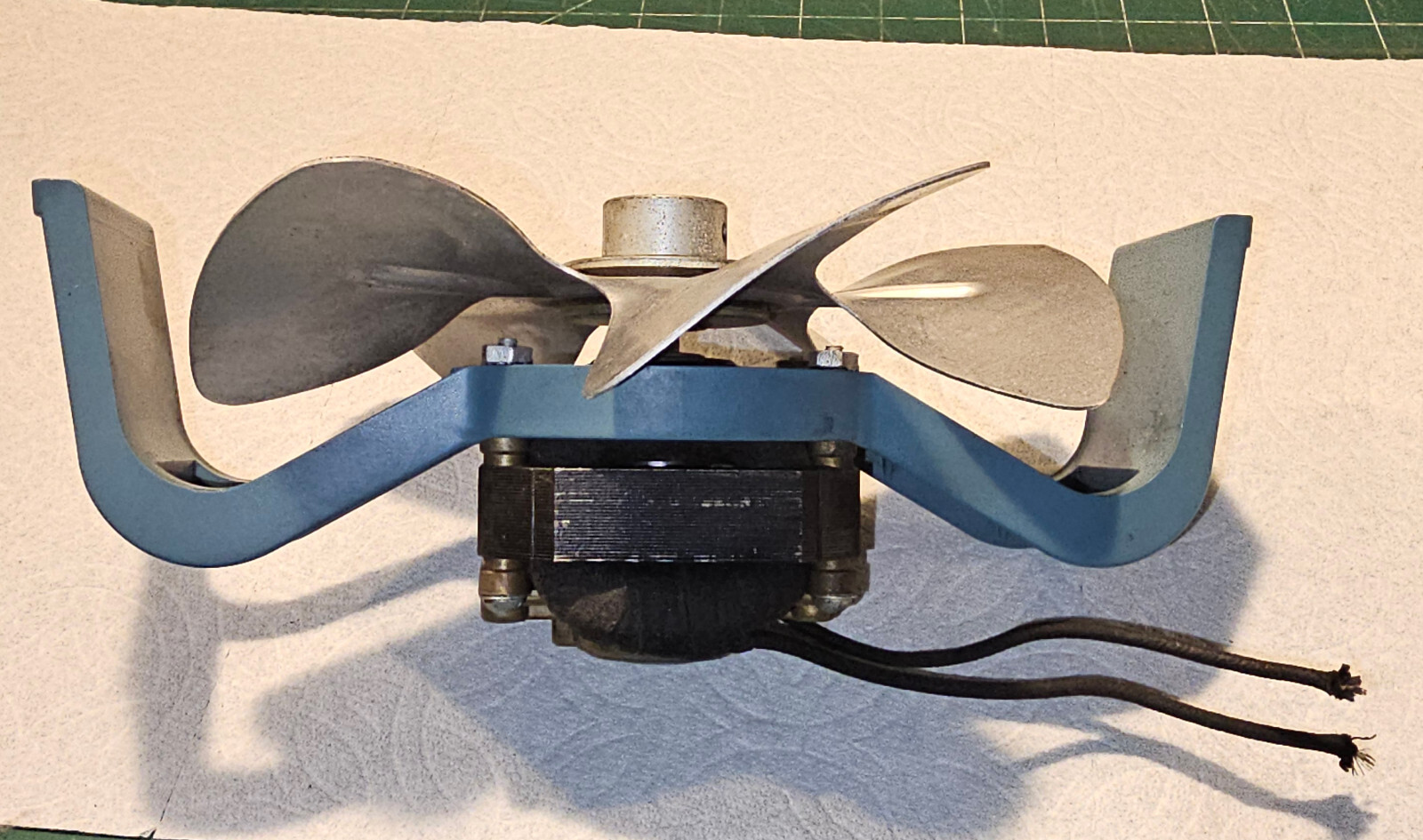 1968 Howard Ind Motor & Fan 103-10-6473 115v 60cy .48a 35W,  (from Tek 547 Osc.)