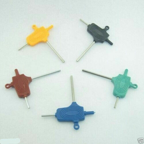 Lot Of 5 Tattoo Hex Key Allen Wrench Tool For Machine Gun Kit Set Supply New