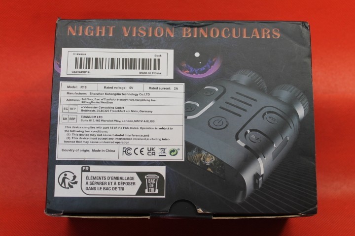 R18 Digital Night Vision Binoculars Device 1080P HD 800M Infrared 10X Dig Zoom